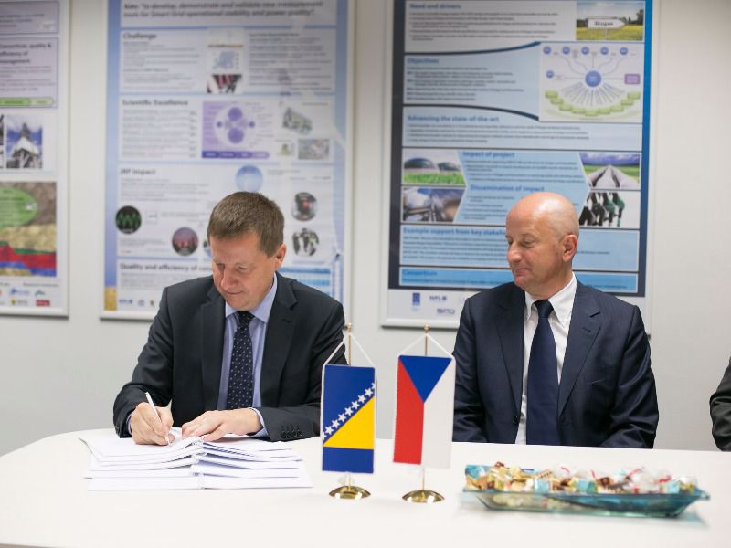 Potpisan Memorandum o razumijevanju između Češke razvojne agencije, Češkog metrološkog instituta i Instituta za mjeriteljstvo Bosne i Hercegovine